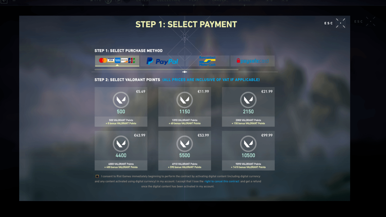 How to Get Valorant Points to Buy Skins and Agents in VALORANT